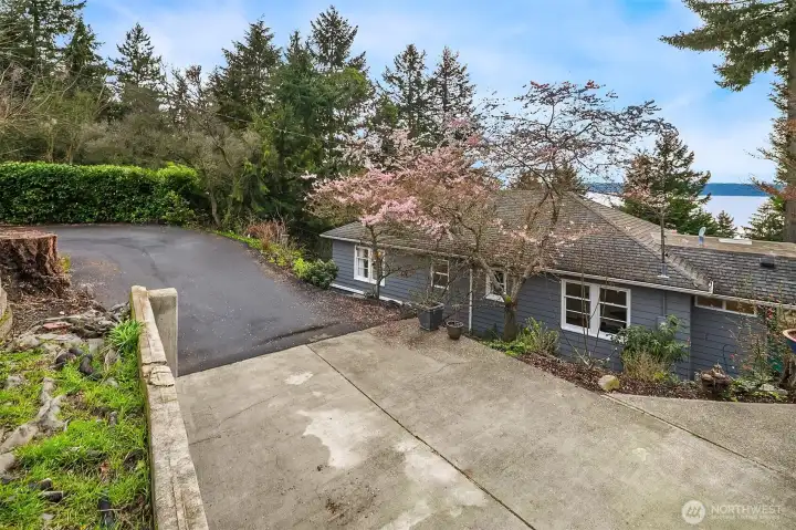 There is plenty of driveway parking and room to restore the original carport, if desired.