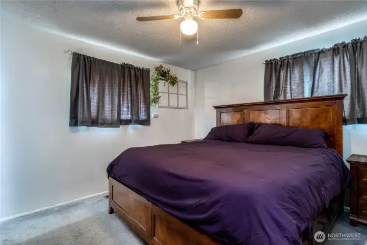 Primary Bedroom with walk-in closet