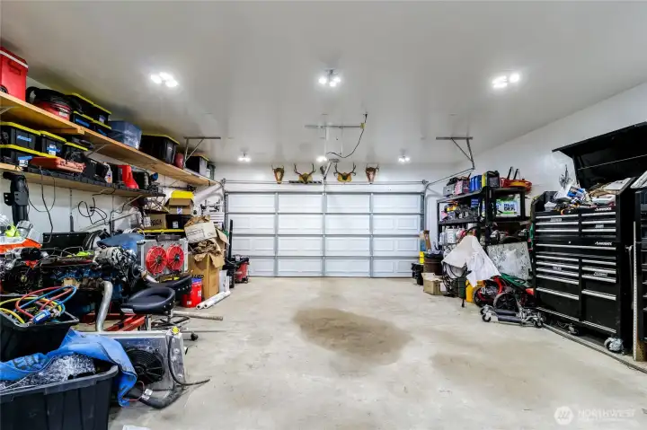 Insulated and climate controlled garage