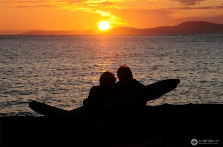 Miles of beach to enjoy