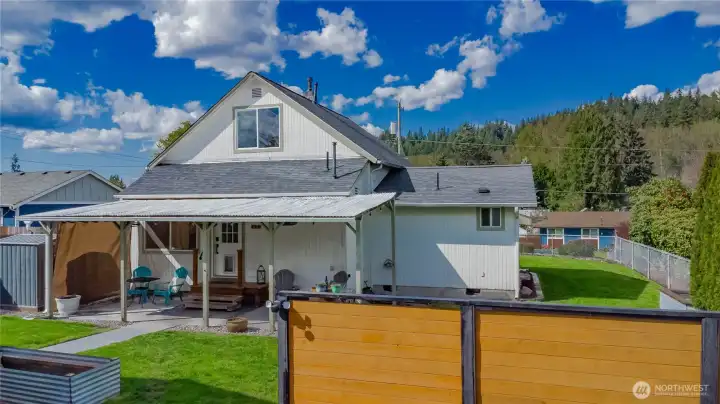 Large Backyard space