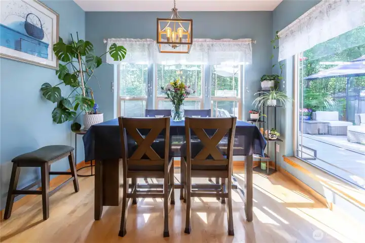Eating space off Kitchen