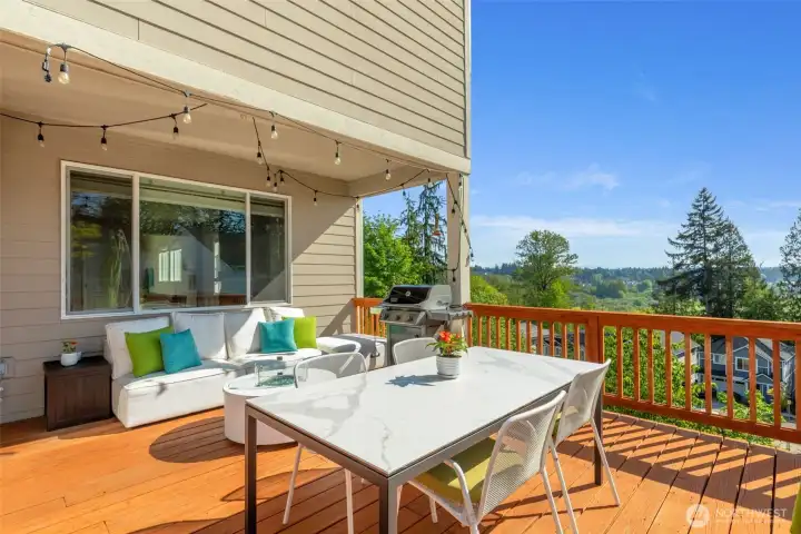 Get ready to enjoy summer mornings and afternoon naps on an unobstructed view deck.  No looking over rooftops or feeling squished between your neighbors.