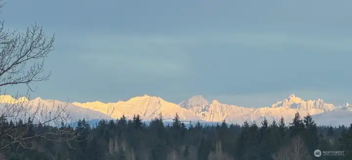Enviable mountain views