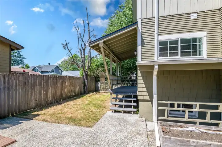 This smaller lots means less work for you!