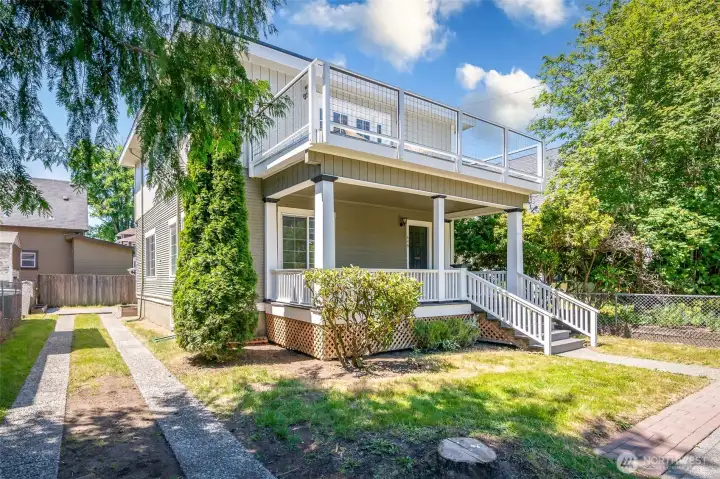 Off street parking, plus room for an RV.