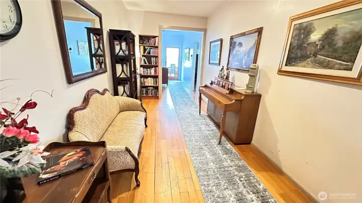ENTRANCE OF THE FIRST UNIT - LIBRARY
