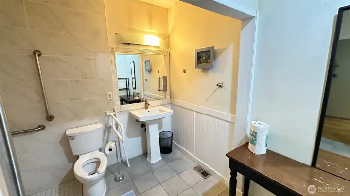 BATHROOM 2 - FIRST FLOOR ADA APPROVED