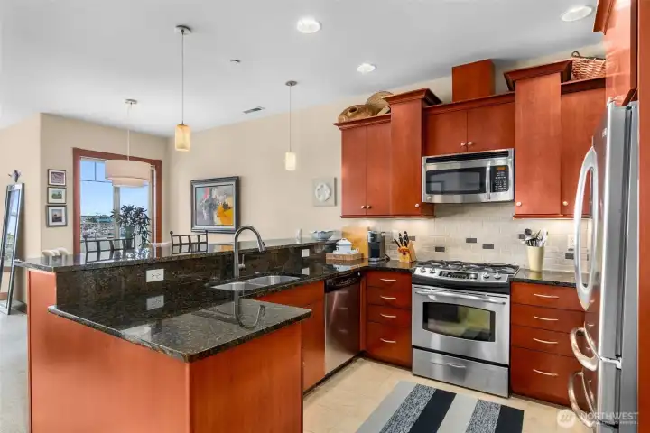 Kitchen with a view