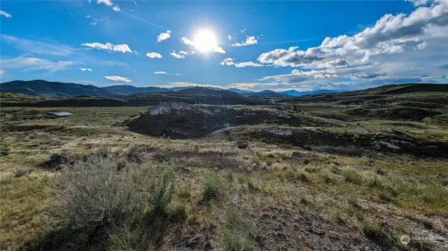 Looking West from North area of property.