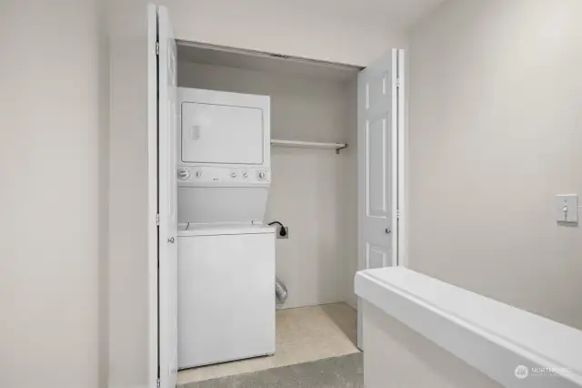 Laundry on the same floor as bedrooms