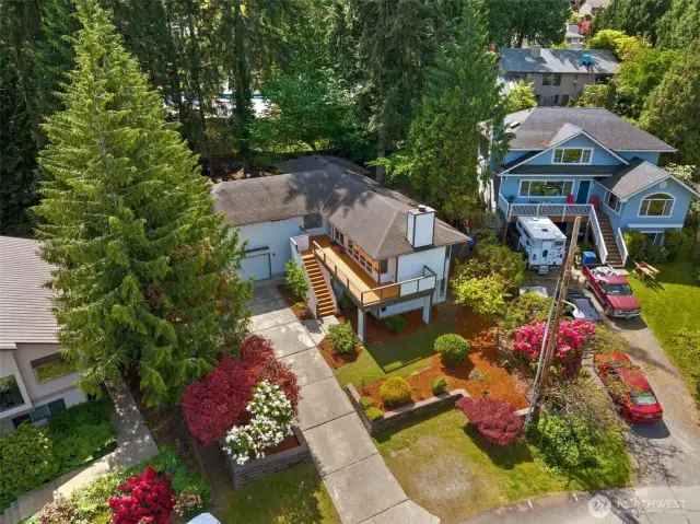Above house