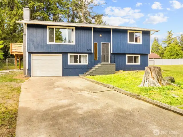 Lots of off street parking, especially if the next owner expands the driveway. Previously it could fit a 17' camper, large truck and two cars. Nice!