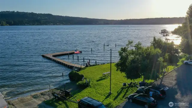 Private Beach & Boat Dock