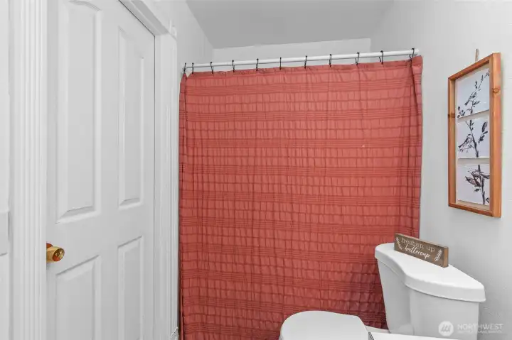 Full bath off Primary Bedroom.