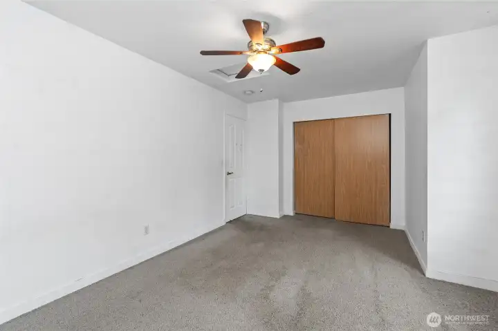 Closet in upstairs bedroom.
