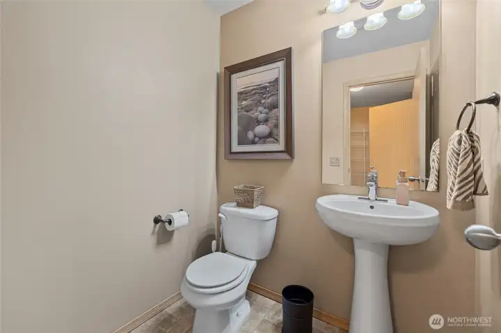 Half bath downstairs