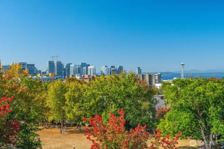 Looking west towards Puget Sound and Olympics