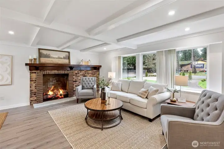 Lots of natural light