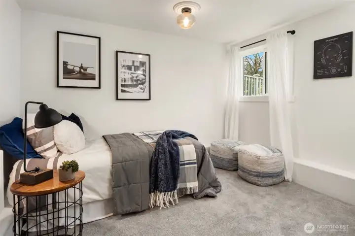 Lower level NE bedroom