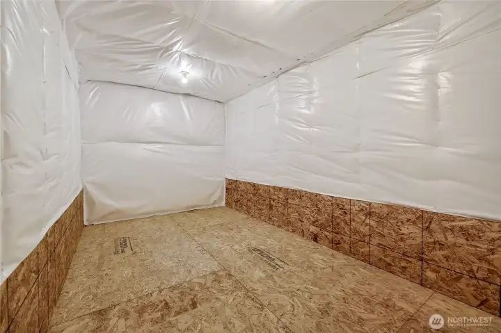 Storage Space in Garage Ceiling