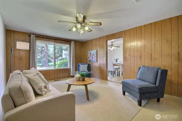 Whether hosting game day or holiday dinners, this home was made for entertaining.