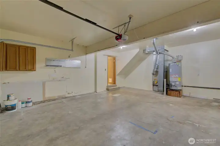 Large 2 car garage