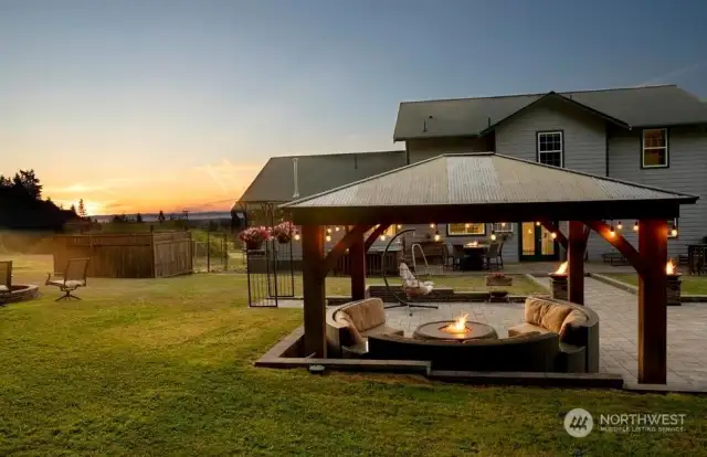 Lighted Gazebo