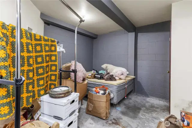 Lower level bonus room or office