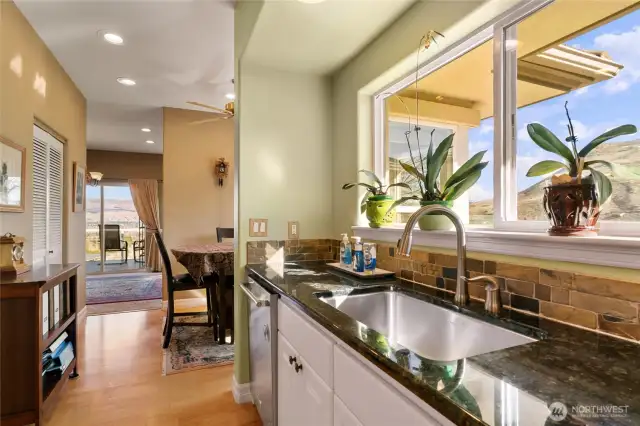 Kitchen With Eating Space
