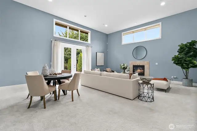 Oversized bonus room