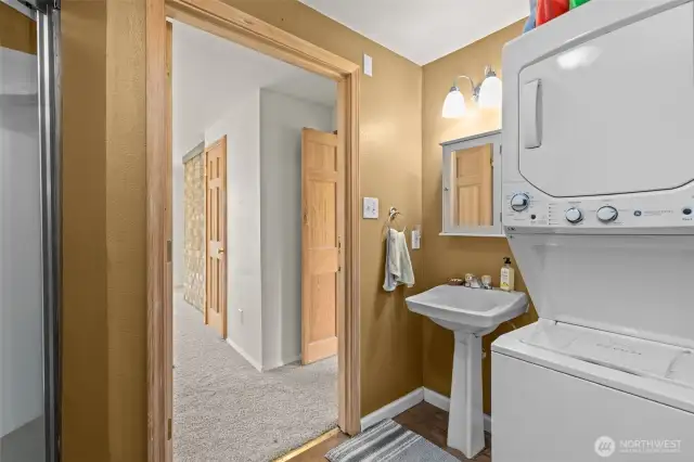Shared laundry with guest space-verify