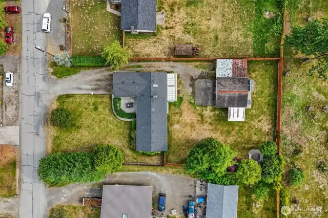 top view of propery