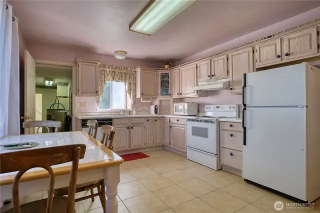 Spacious Kitchen.