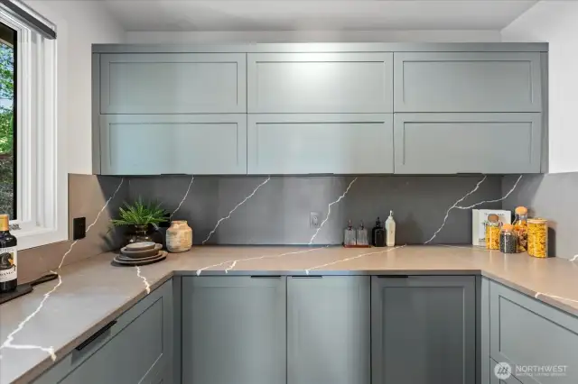 Coveted back pantry