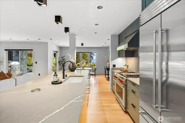 Lower level ADU kitchen
