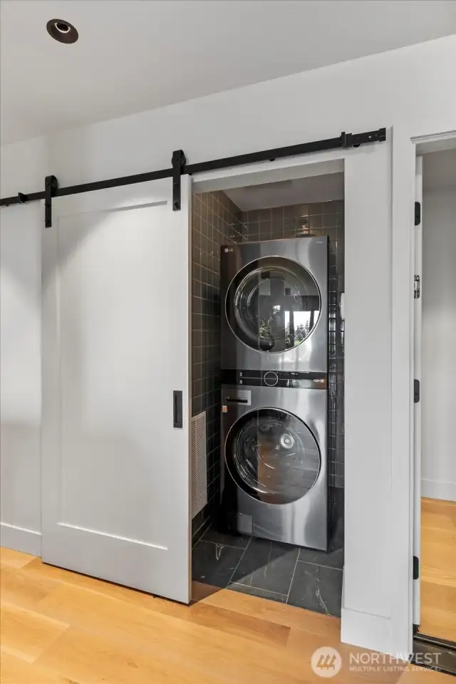 Lower level ADU Washer & Dryer