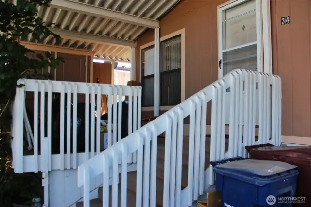 Back Covered Porch
