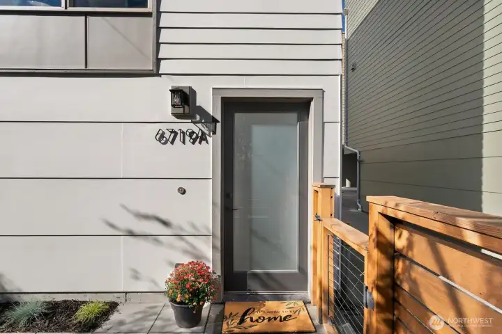 Fresh exterior paint in 2024.
