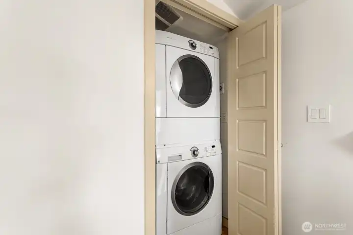 Top floor laundry.