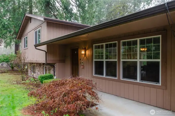 Most of the windows are newer - as is the roof.