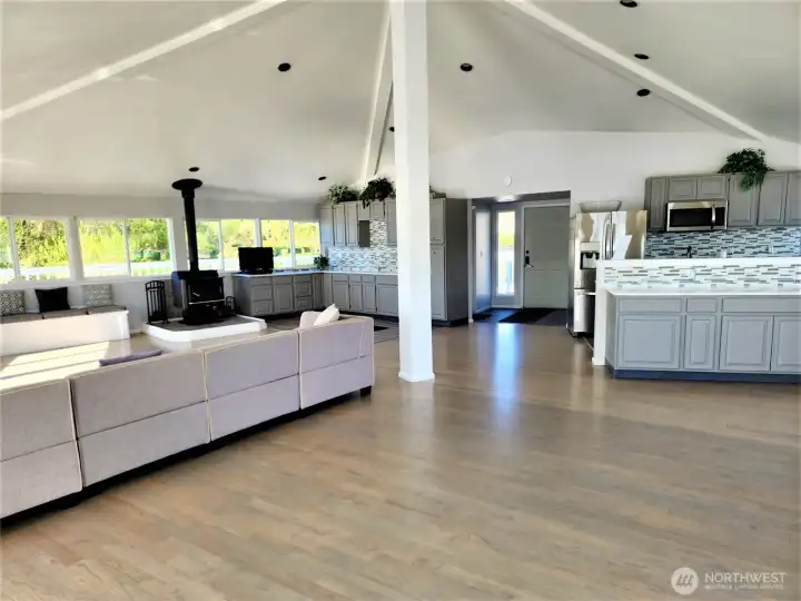 Interior of Cabana available for homeowner use