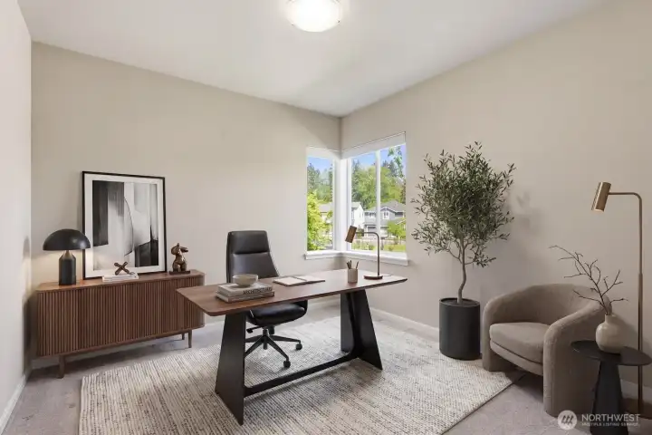 1st Floor Office (virtually staged) 1st Floor Office (virtually staged)