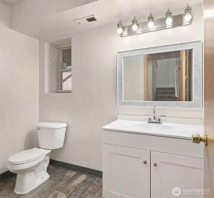 Lower bathroom
