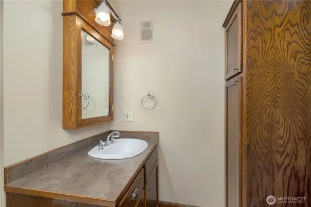 GUEST BATHROOM SHOWER IN BASEMENT