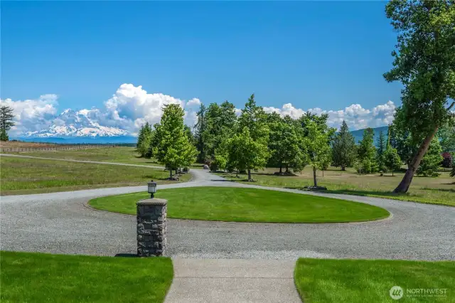 VIEW FROM THE FRONT DOOR