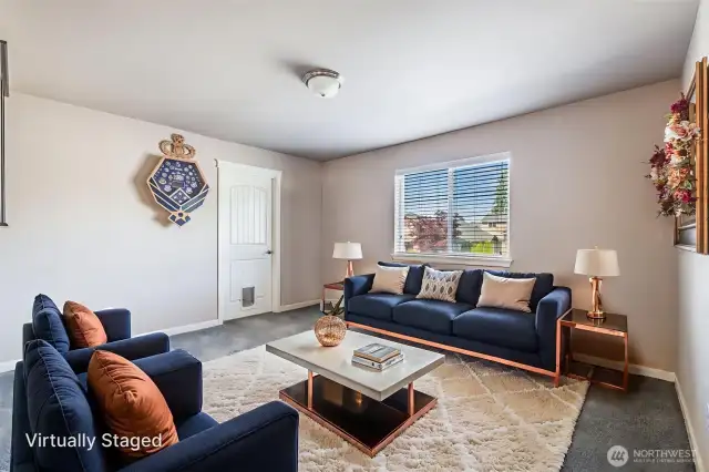 Upper Loft Virtually Staged.