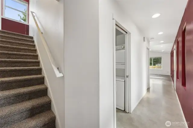 Stairs and hall