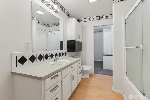 Upstairs bathroom