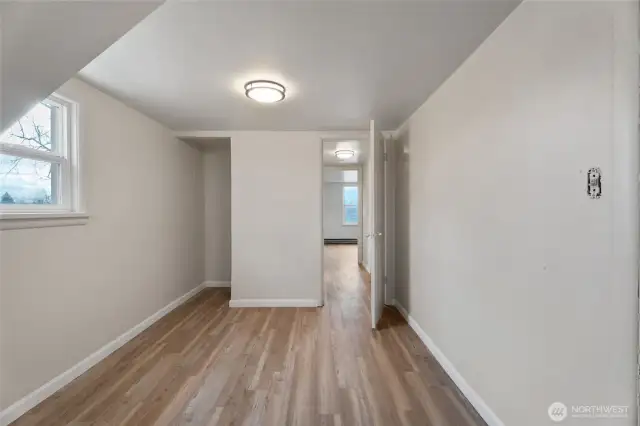 Upstairs room